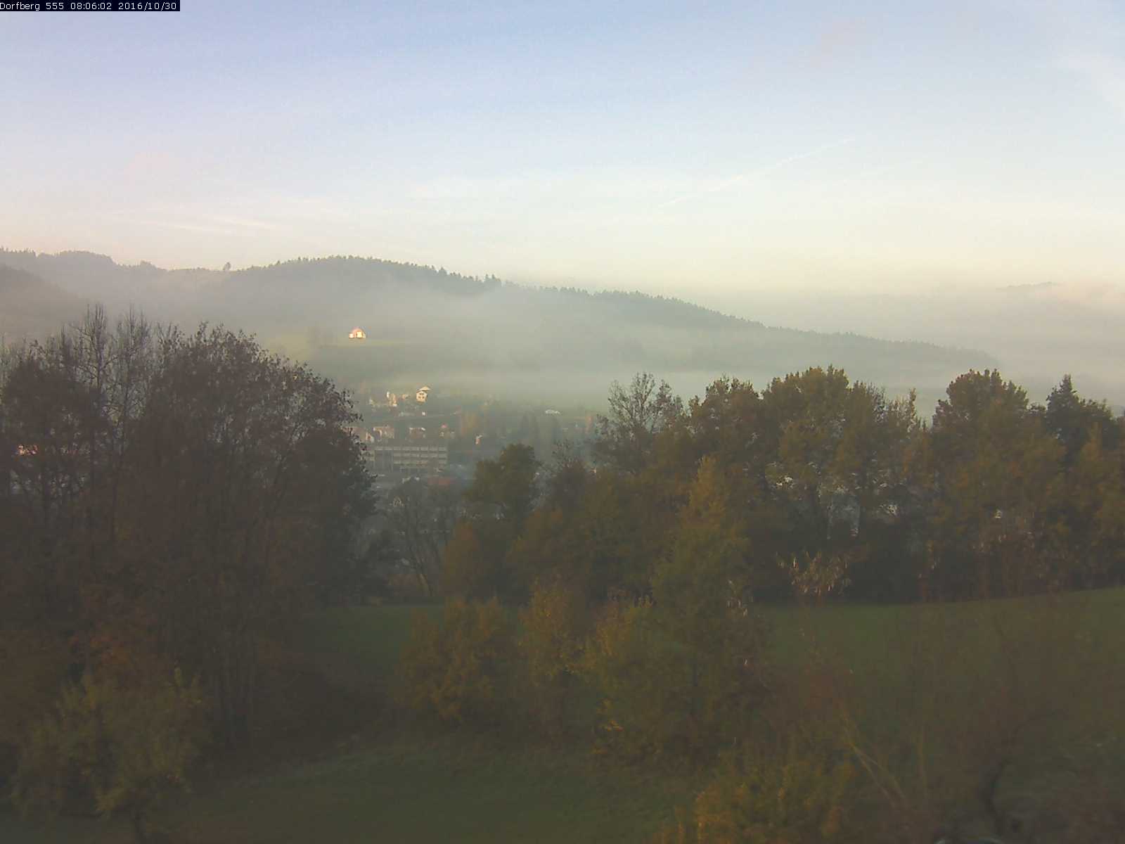 Webcam-Bild: Aussicht vom Dorfberg in Langnau 20161030-080601
