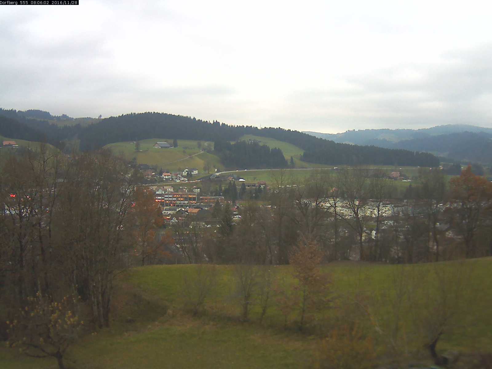 Webcam-Bild: Aussicht vom Dorfberg in Langnau 20161128-080601