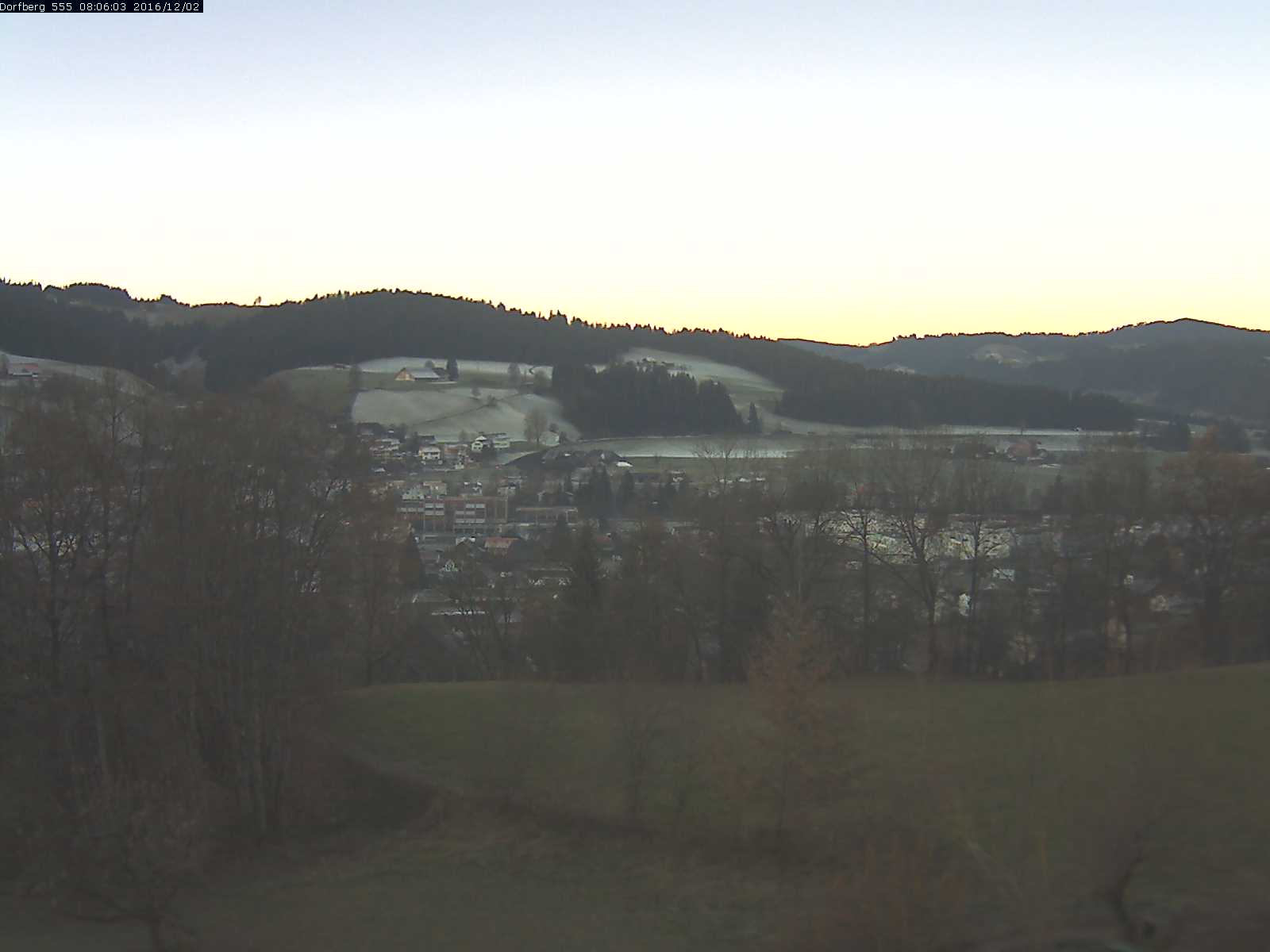 Webcam-Bild: Aussicht vom Dorfberg in Langnau 20161202-080601