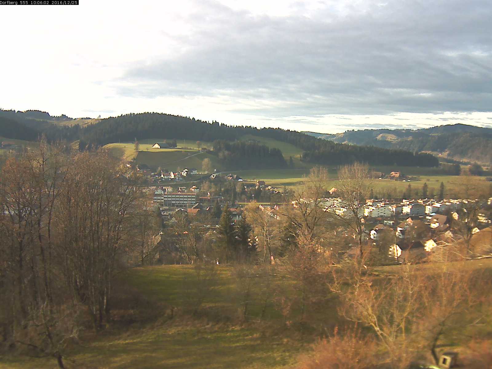 Webcam-Bild: Aussicht vom Dorfberg in Langnau 20161225-100601