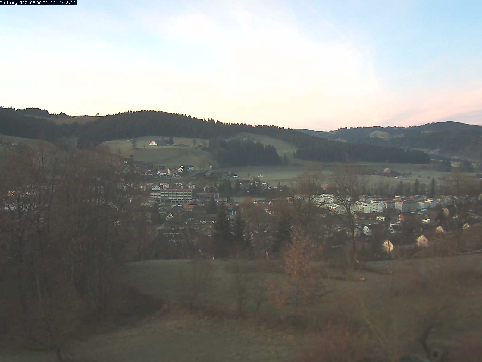 Webcam-Bild: Aussicht vom Dorfberg in Langnau 20161226-080601