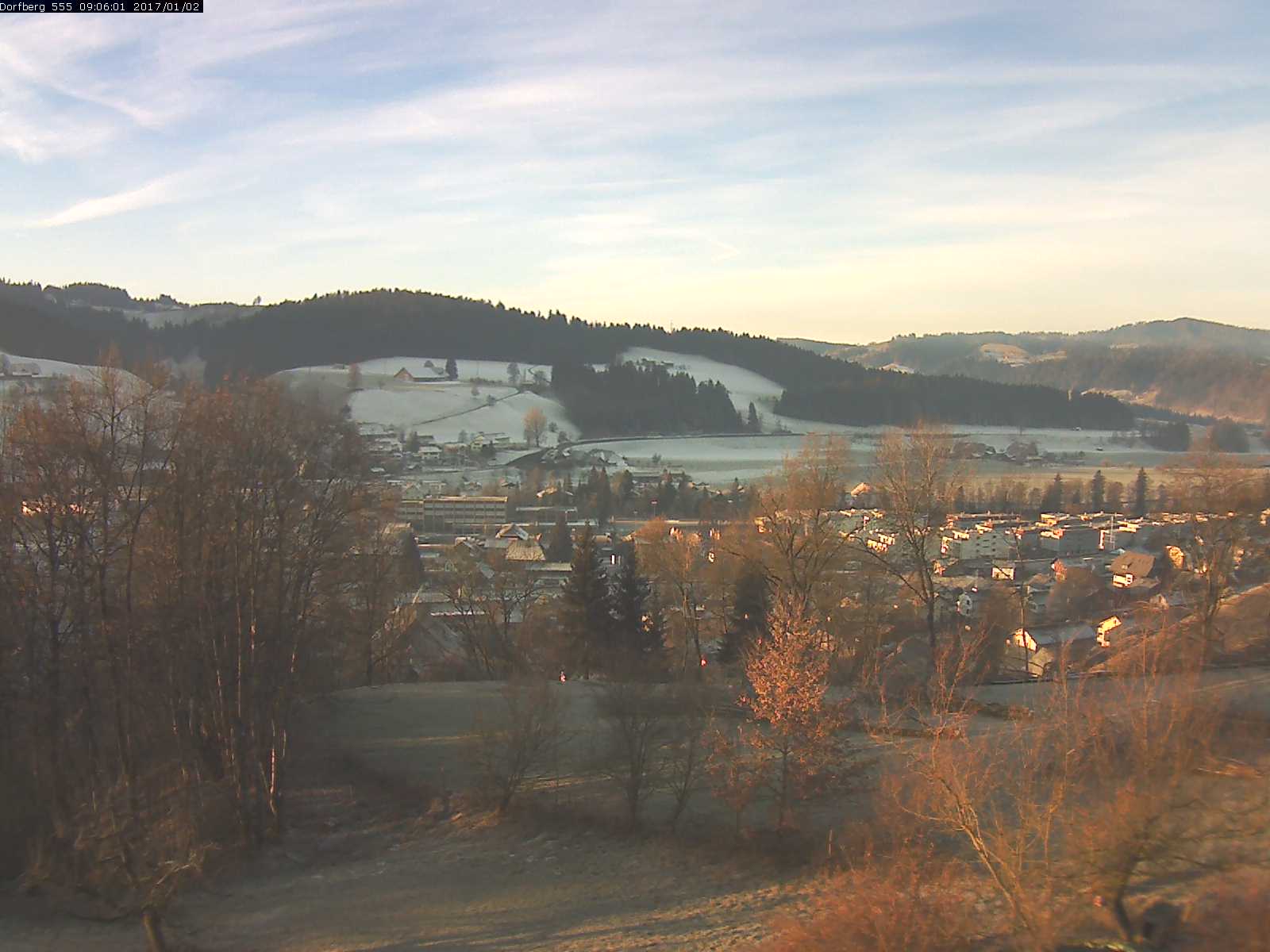 Webcam-Bild: Aussicht vom Dorfberg in Langnau 20170102-090601