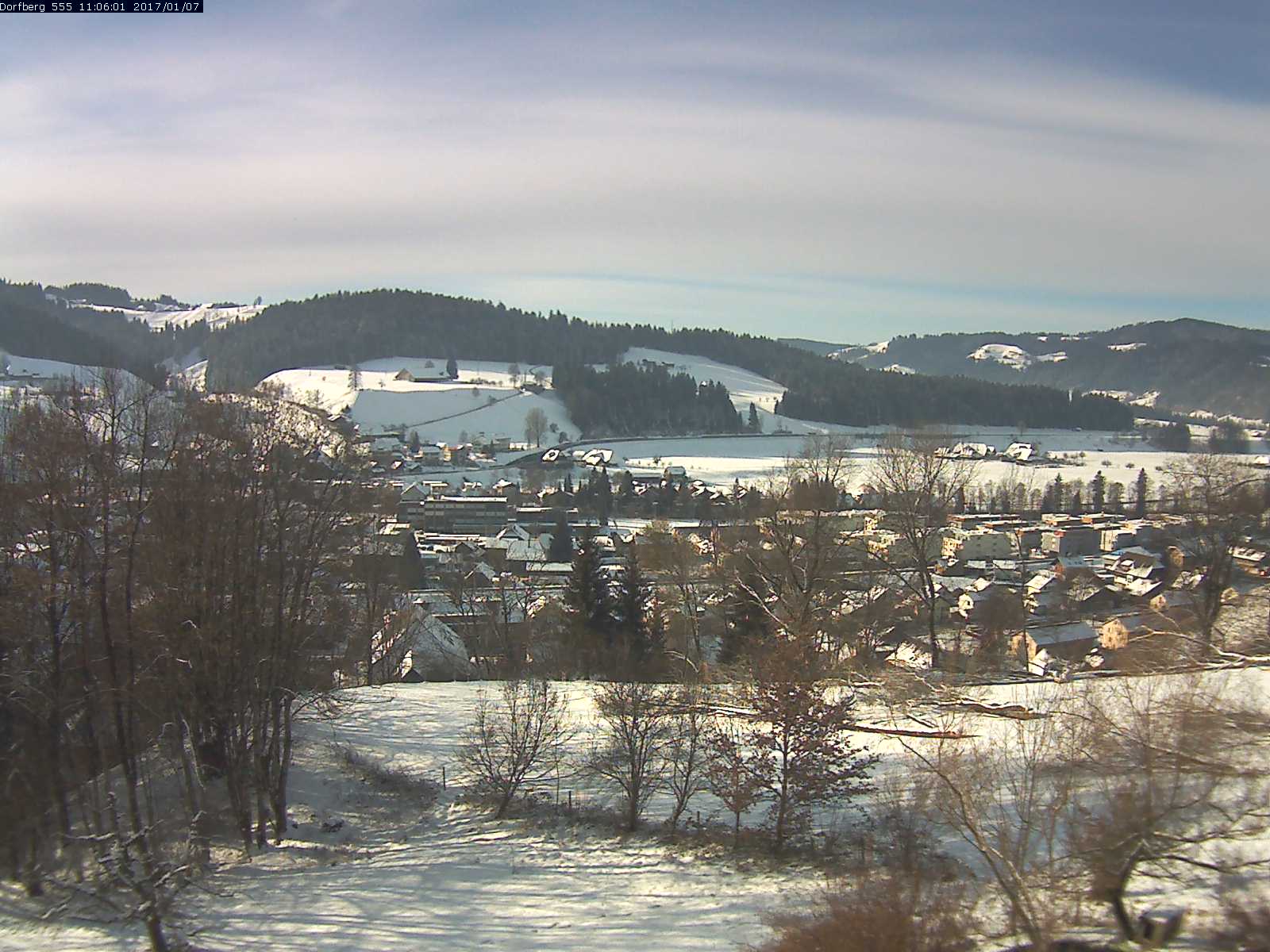 Webcam-Bild: Aussicht vom Dorfberg in Langnau 20170107-110601