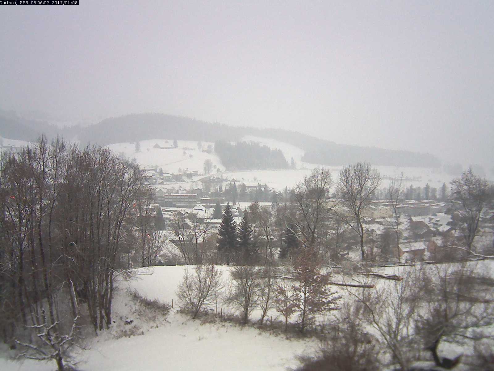 Webcam-Bild: Aussicht vom Dorfberg in Langnau 20170108-080601