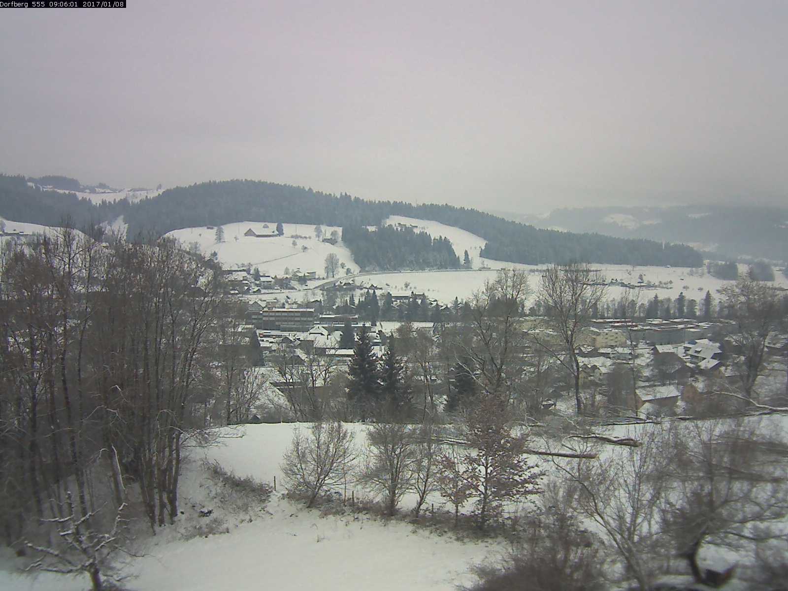 Webcam-Bild: Aussicht vom Dorfberg in Langnau 20170108-090601