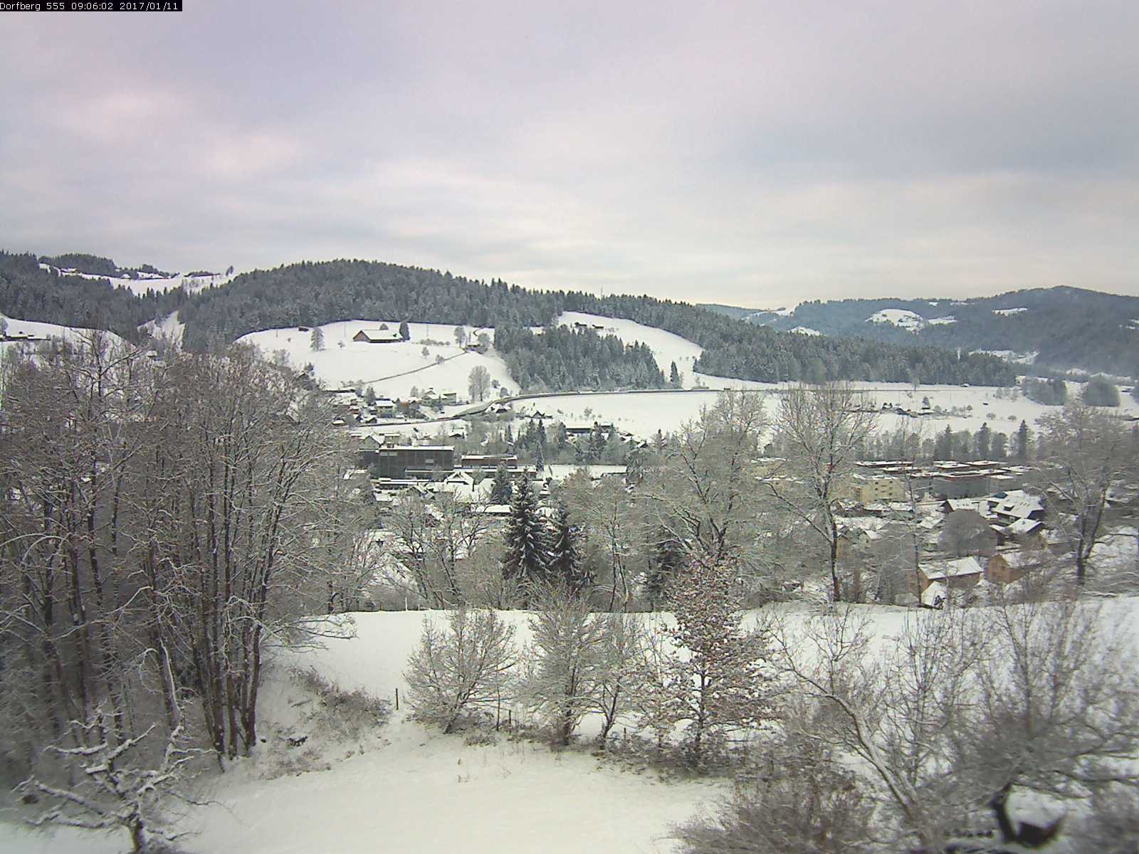 Webcam-Bild: Aussicht vom Dorfberg in Langnau 20170111-090601