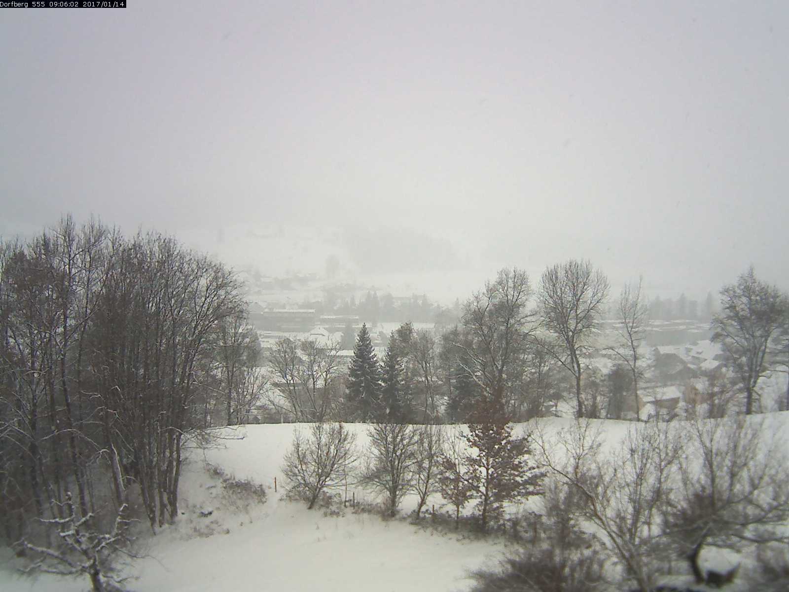 Webcam-Bild: Aussicht vom Dorfberg in Langnau 20170114-090601