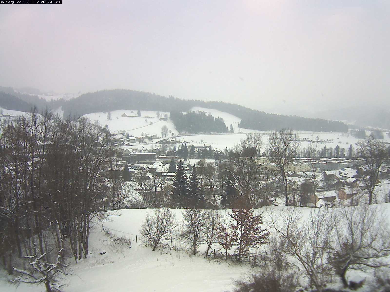 Webcam-Bild: Aussicht vom Dorfberg in Langnau 20170118-090601