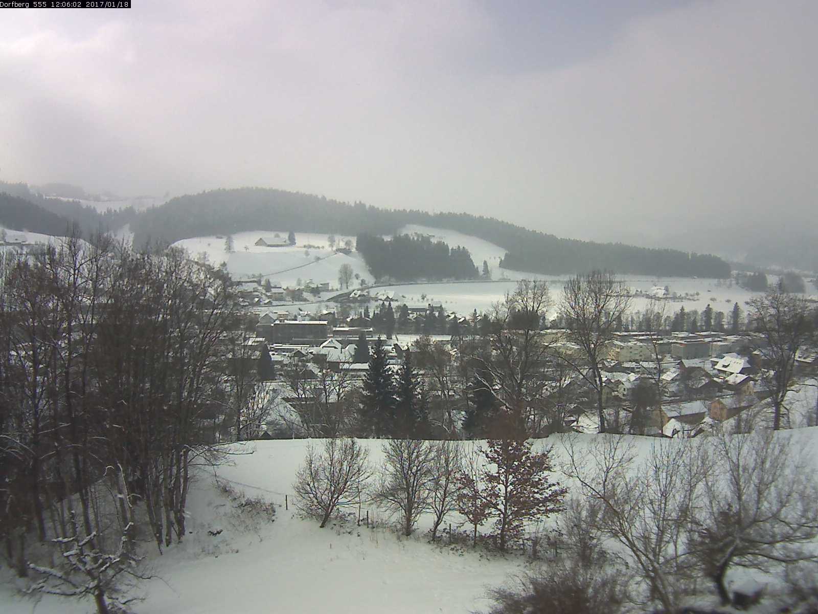Webcam-Bild: Aussicht vom Dorfberg in Langnau 20170118-120601