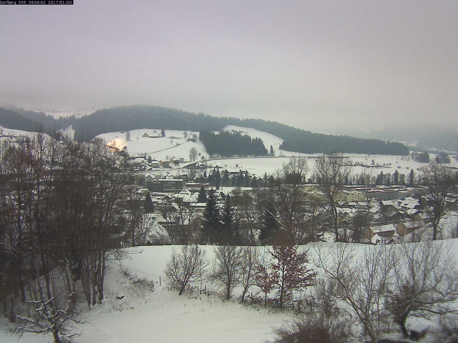 Webcam-Bild: Aussicht vom Dorfberg in Langnau 20170120-090601