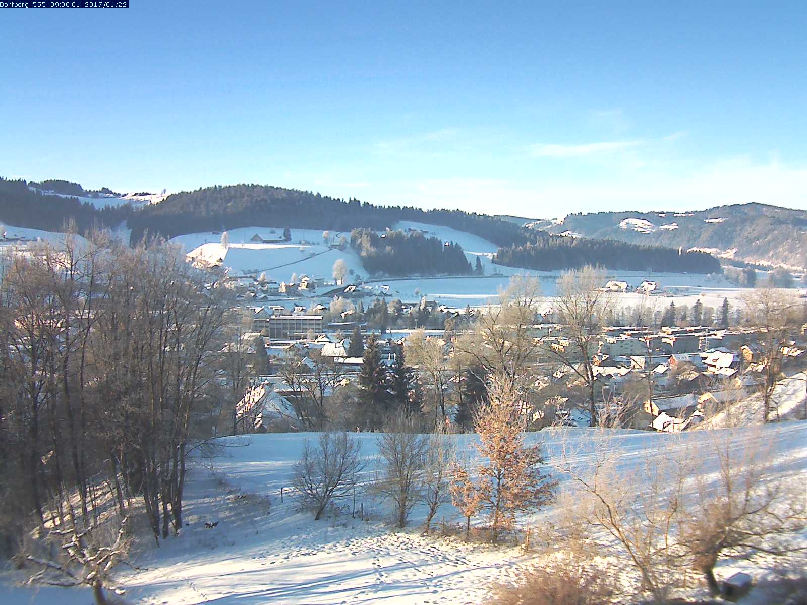 Webcam-Bild: Aussicht vom Dorfberg in Langnau 20170122-090601