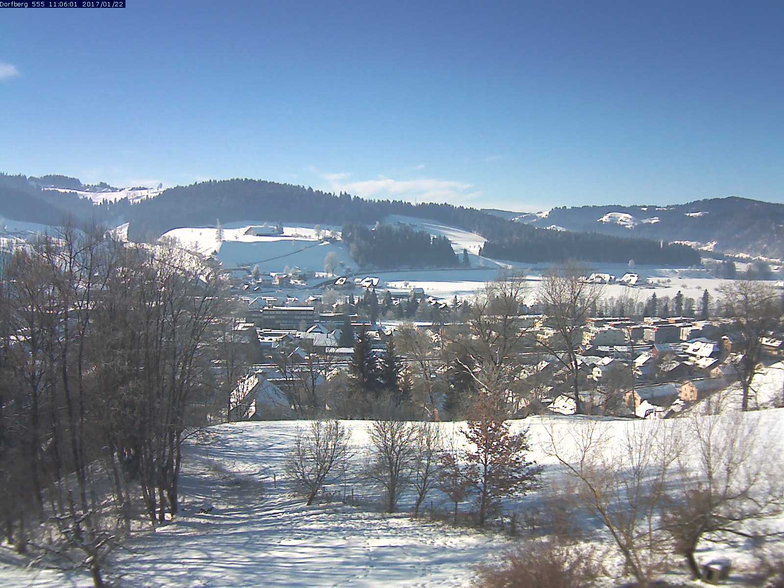 Webcam-Bild: Aussicht vom Dorfberg in Langnau 20170122-110601