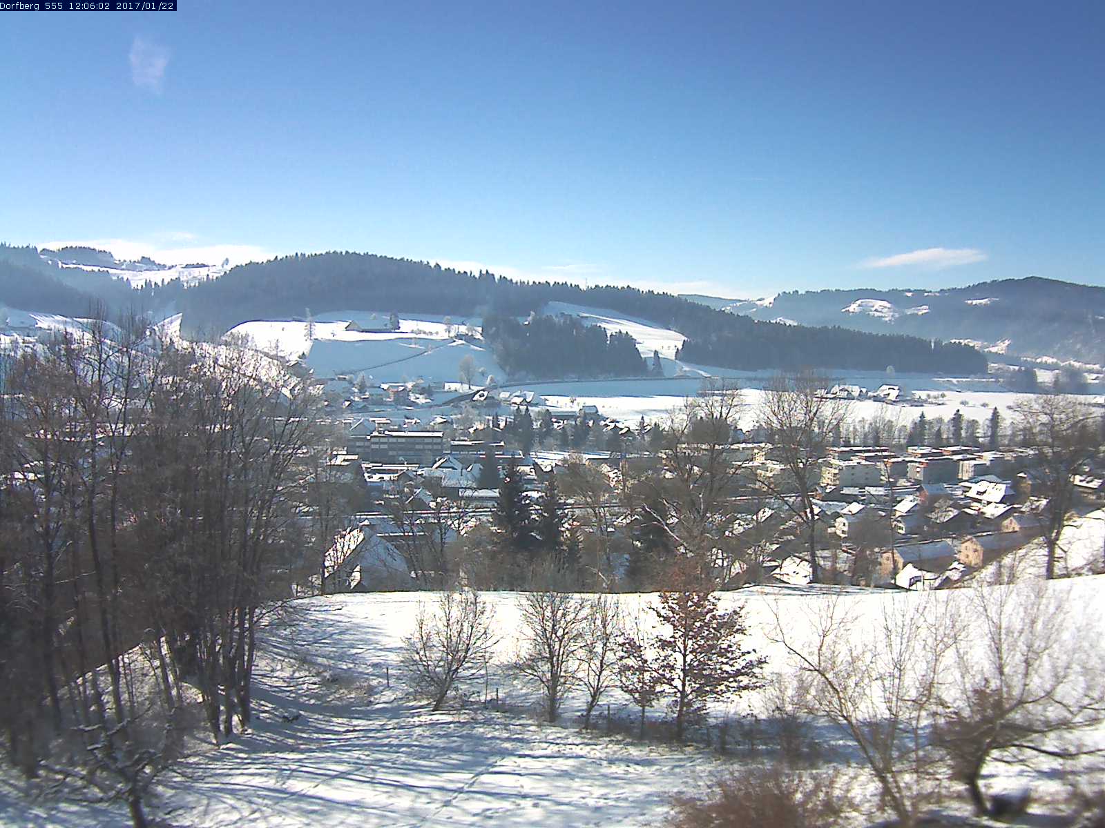 Webcam-Bild: Aussicht vom Dorfberg in Langnau 20170122-120601