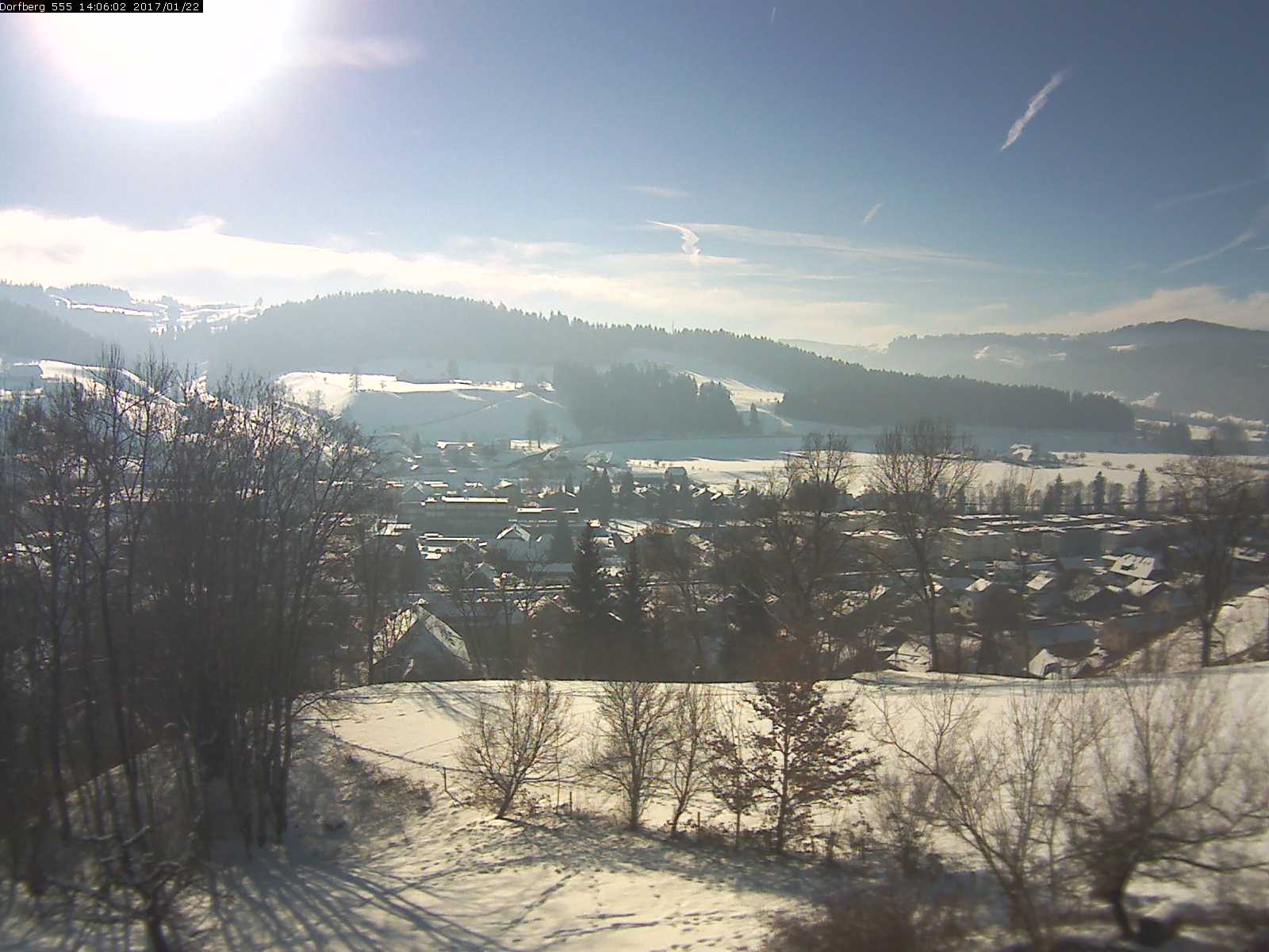 Webcam-Bild: Aussicht vom Dorfberg in Langnau 20170122-140602