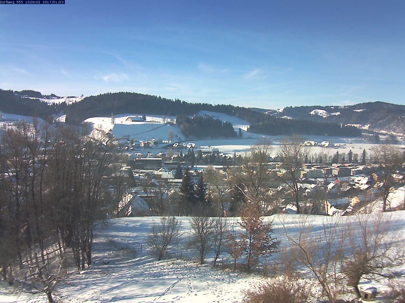 Webcam-Bild: Aussicht vom Dorfberg in Langnau 20170123-100601