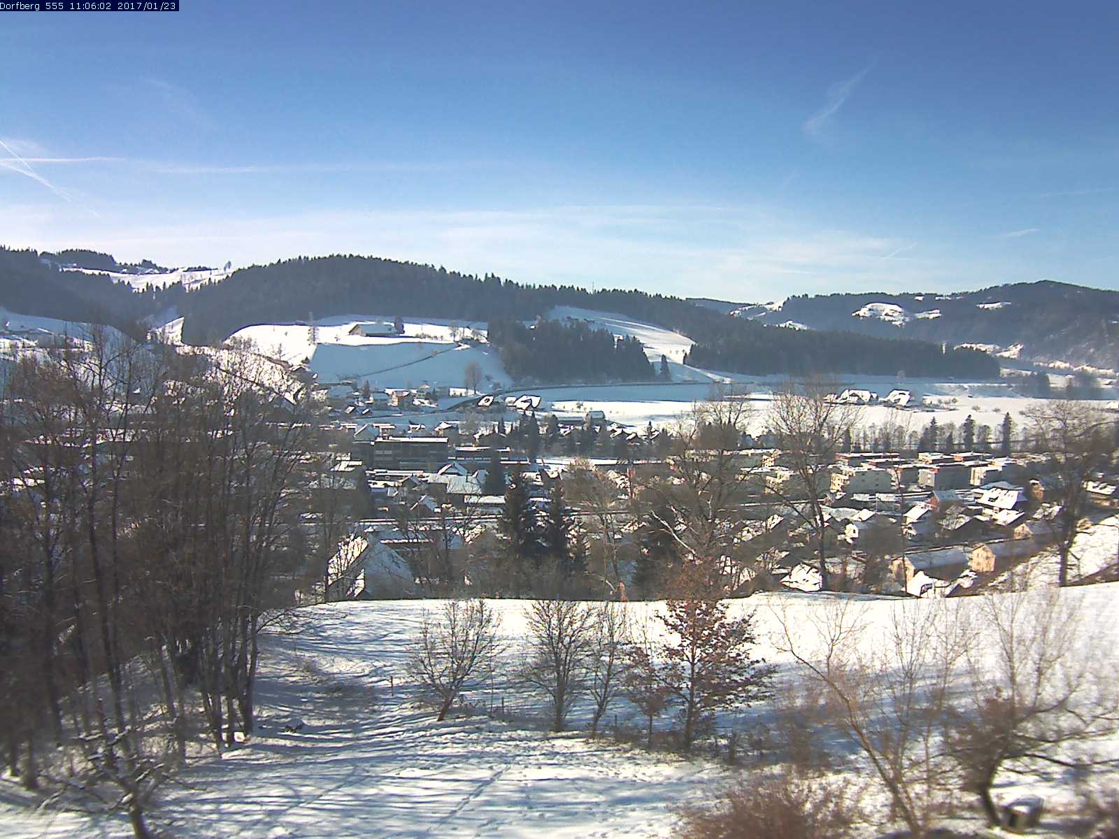 Webcam-Bild: Aussicht vom Dorfberg in Langnau 20170123-110601