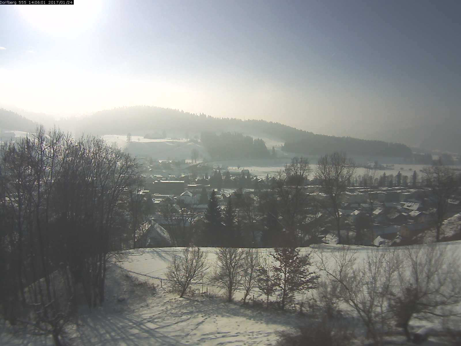 Webcam-Bild: Aussicht vom Dorfberg in Langnau 20170124-140601
