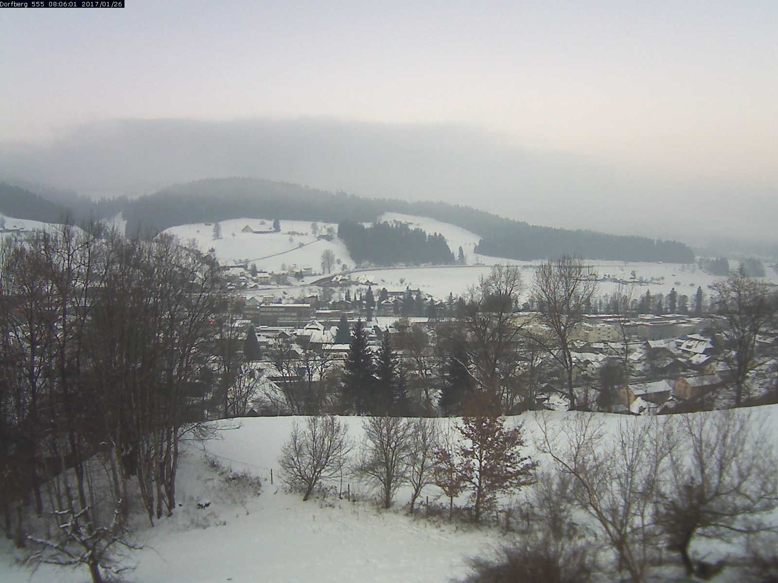 Webcam-Bild: Aussicht vom Dorfberg in Langnau 20170126-080601