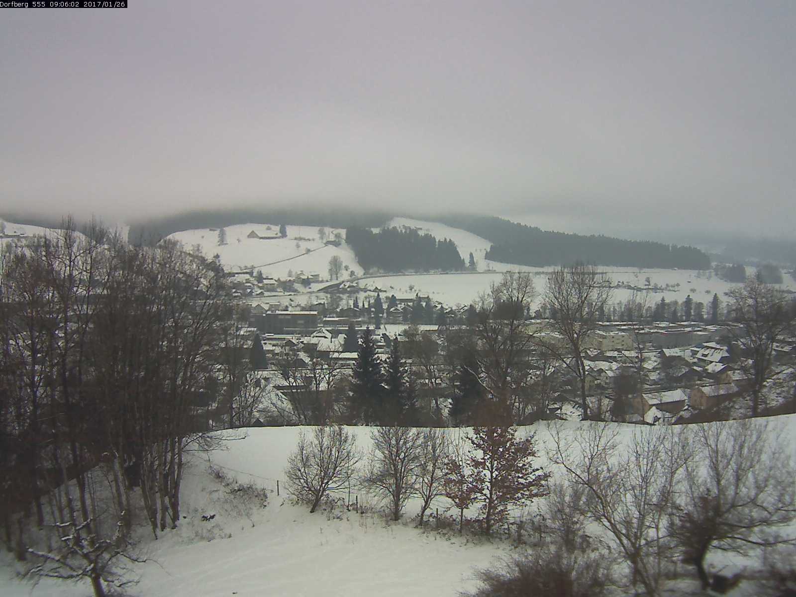 Webcam-Bild: Aussicht vom Dorfberg in Langnau 20170126-090601
