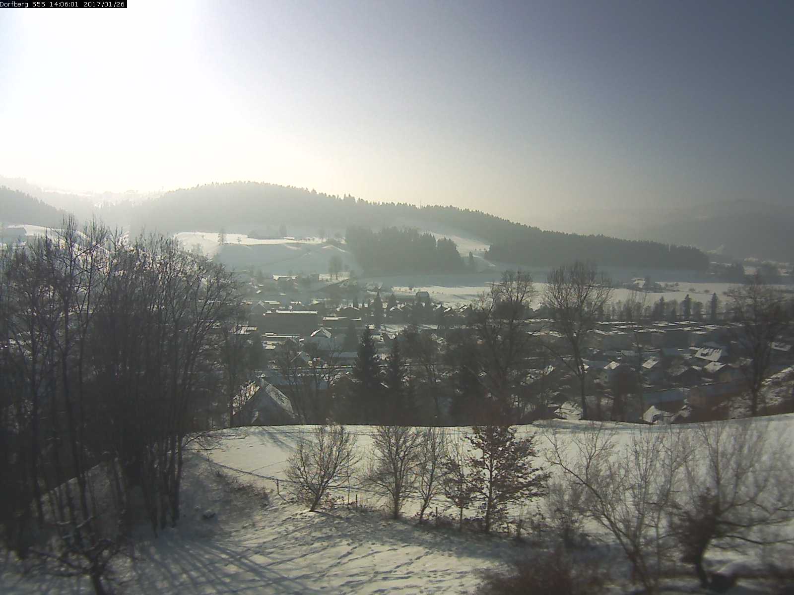 Webcam-Bild: Aussicht vom Dorfberg in Langnau 20170126-140601