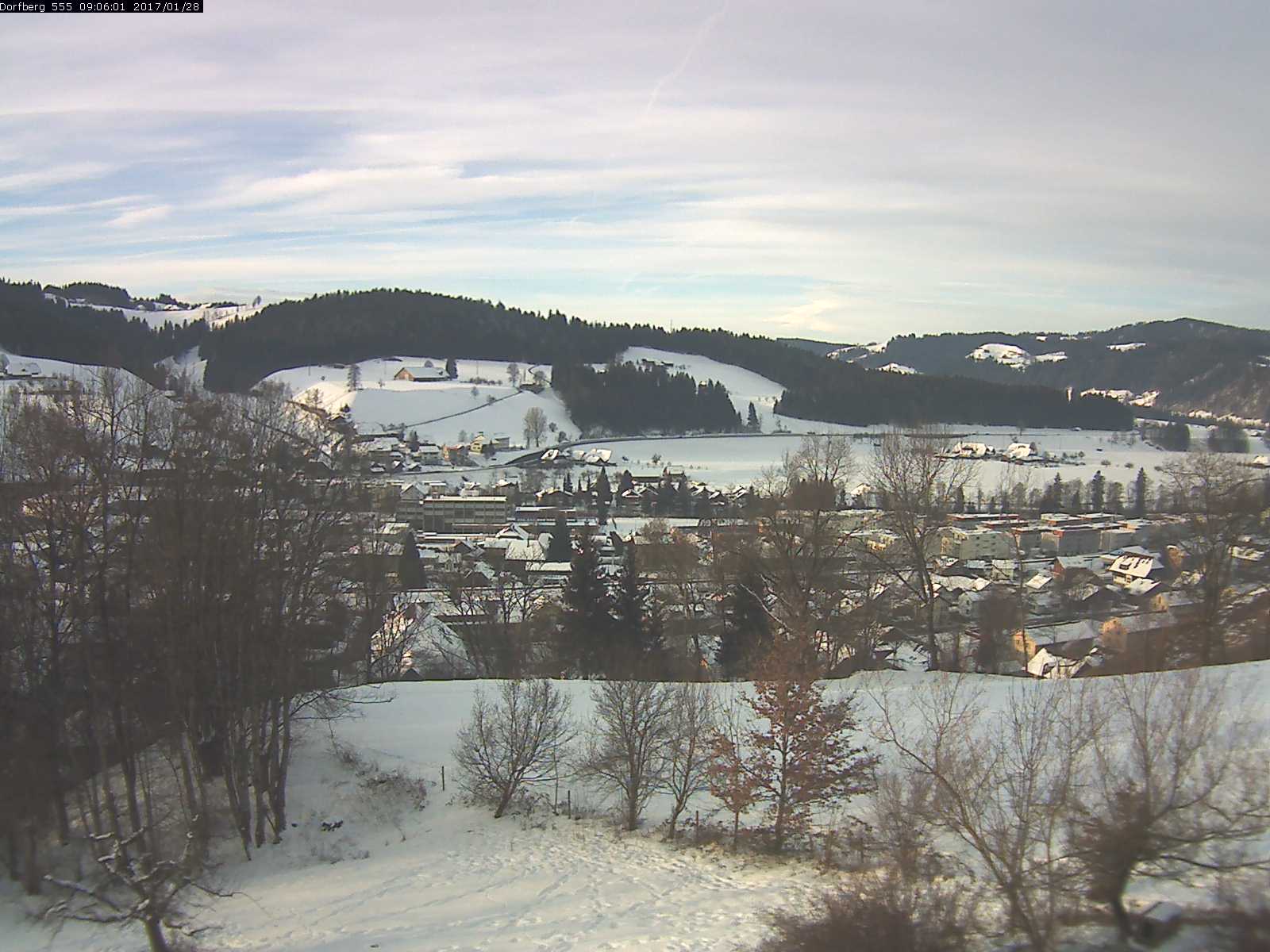 Webcam-Bild: Aussicht vom Dorfberg in Langnau 20170128-090601