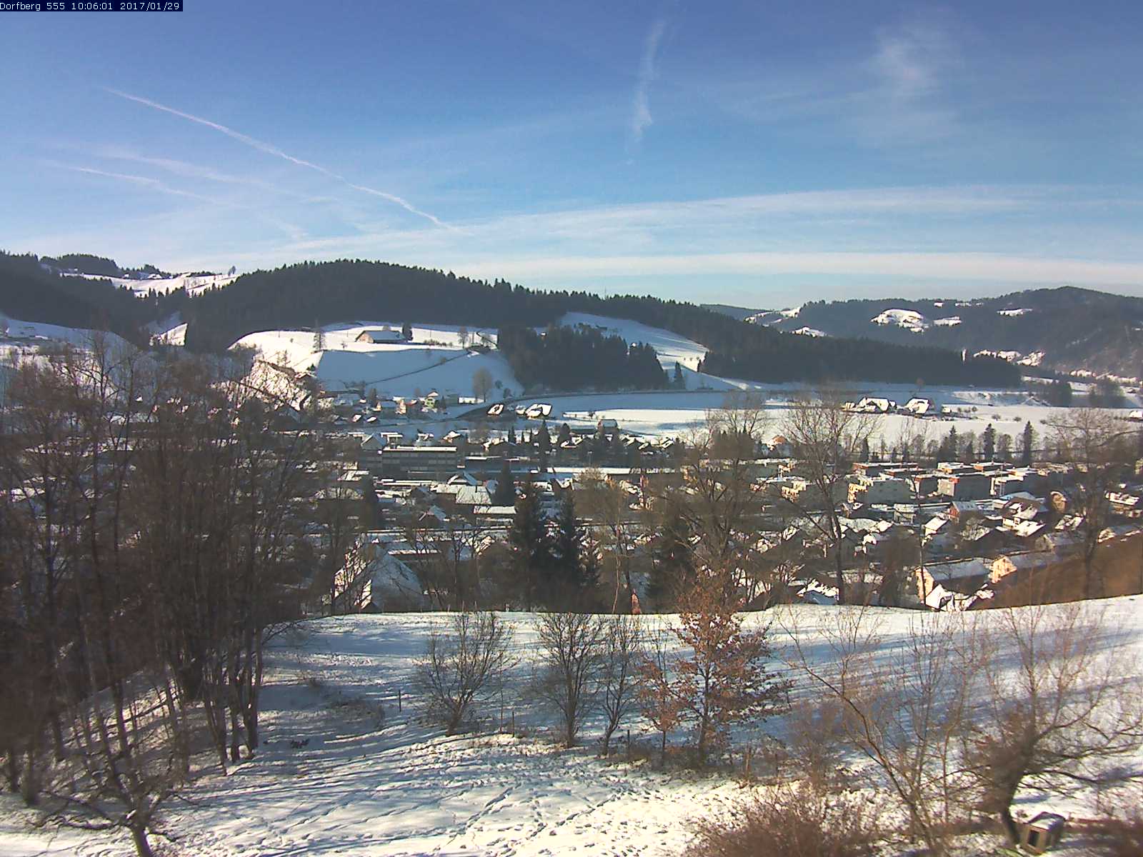 Webcam-Bild: Aussicht vom Dorfberg in Langnau 20170129-100601