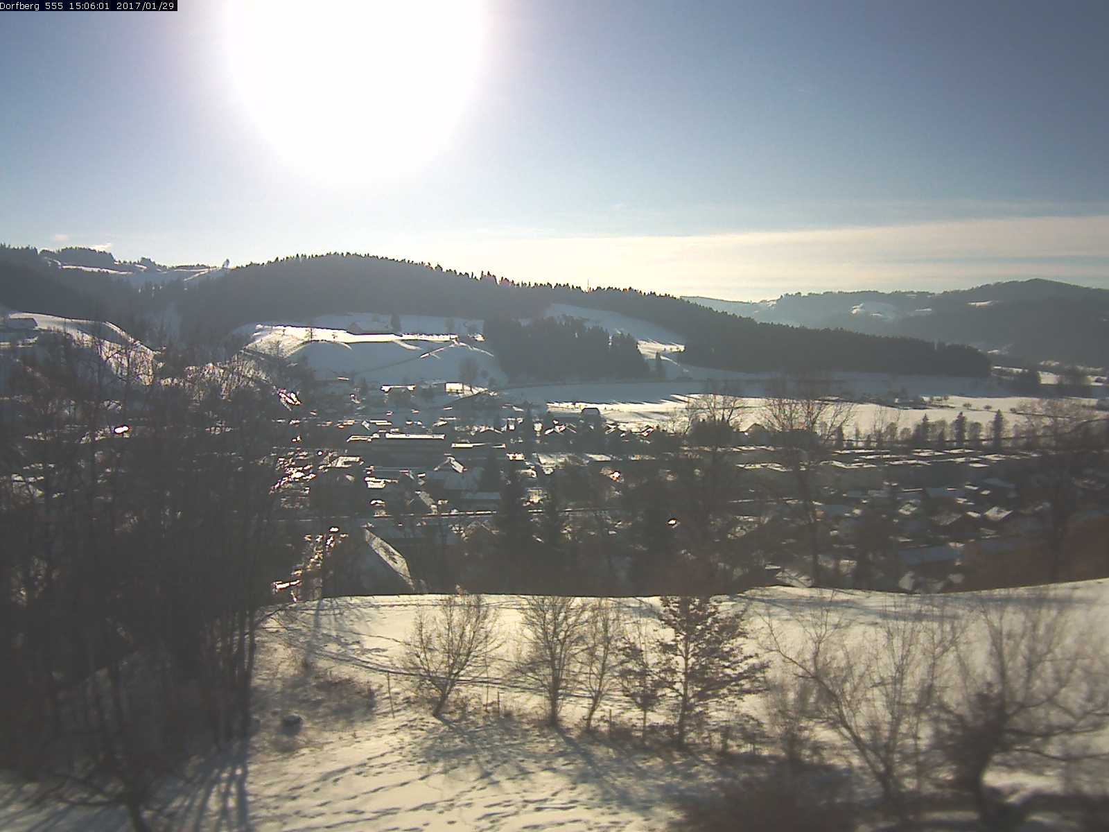 Webcam-Bild: Aussicht vom Dorfberg in Langnau 20170129-150601