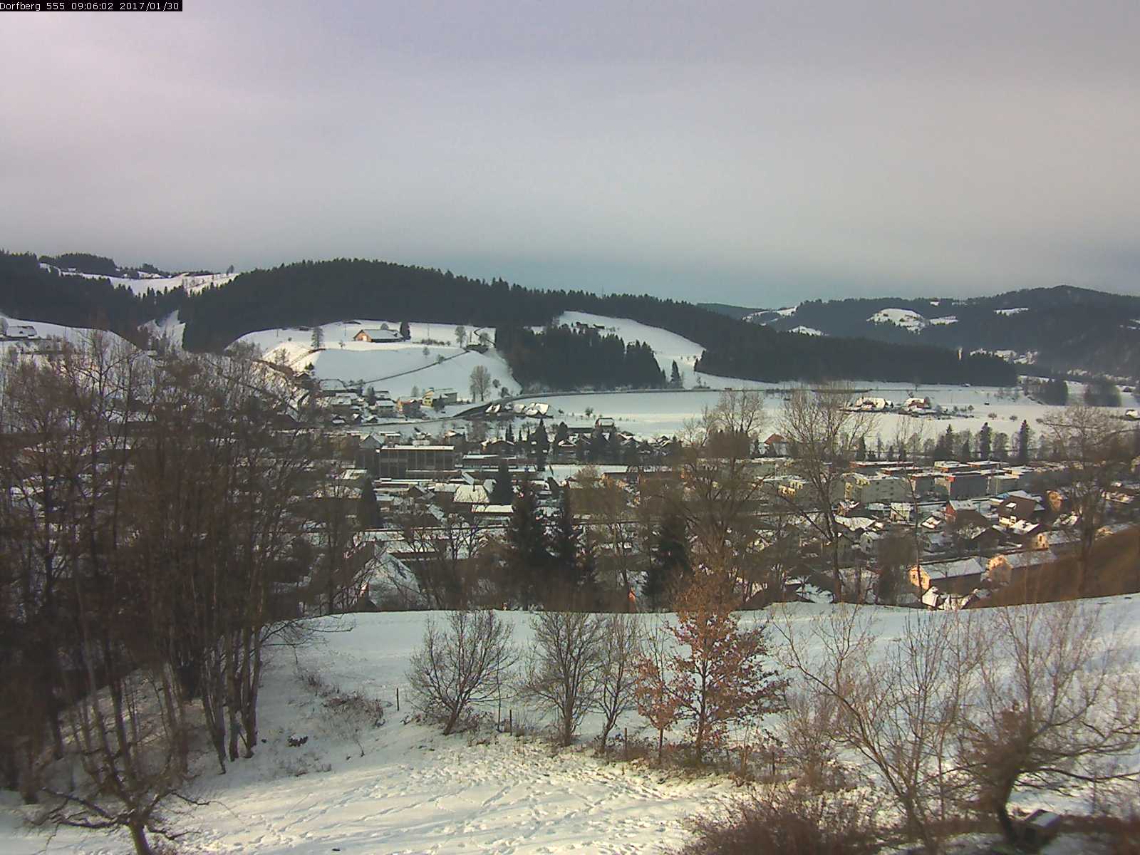 Webcam-Bild: Aussicht vom Dorfberg in Langnau 20170130-090601