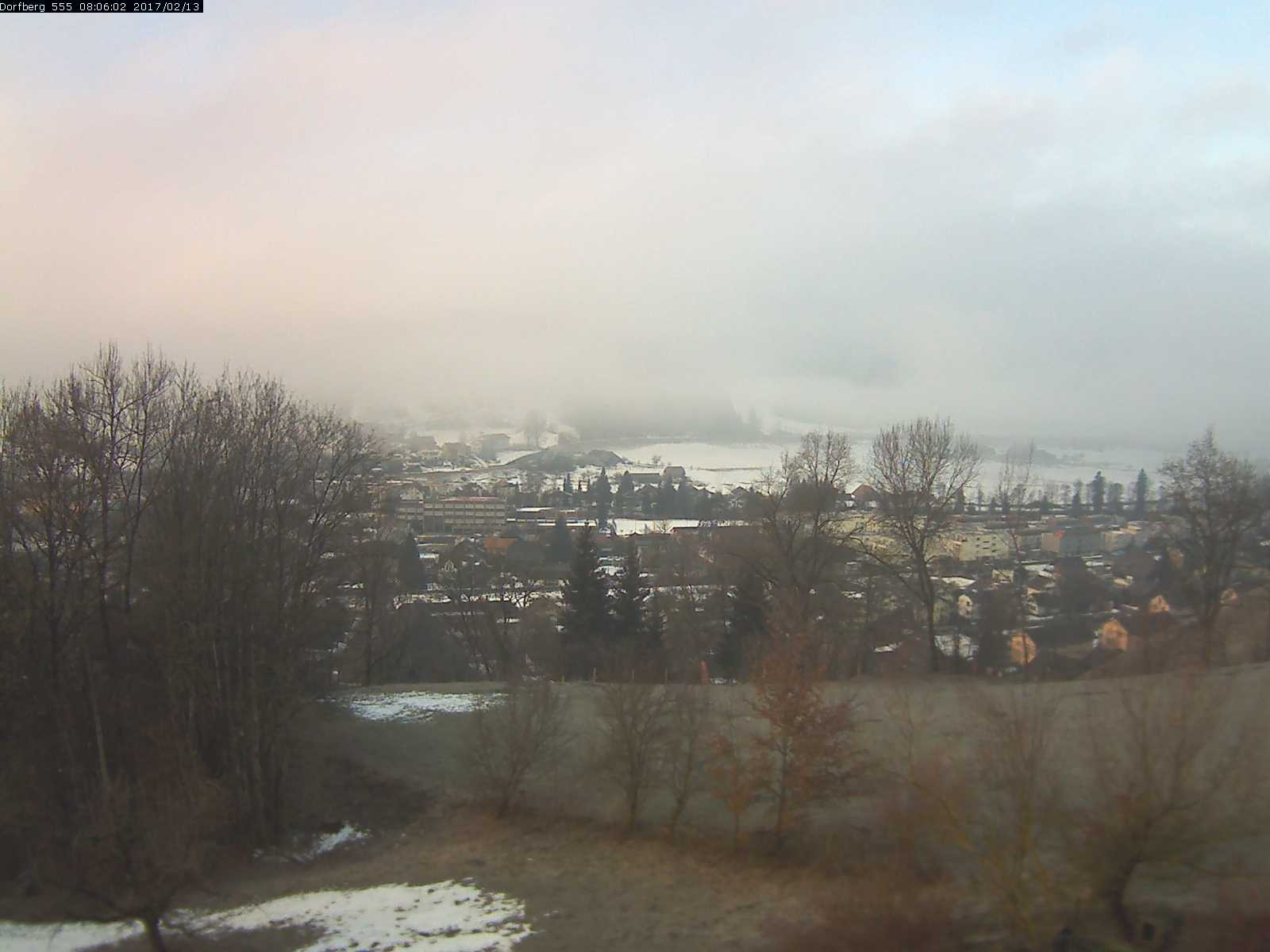 Webcam-Bild: Aussicht vom Dorfberg in Langnau 20170213-080601