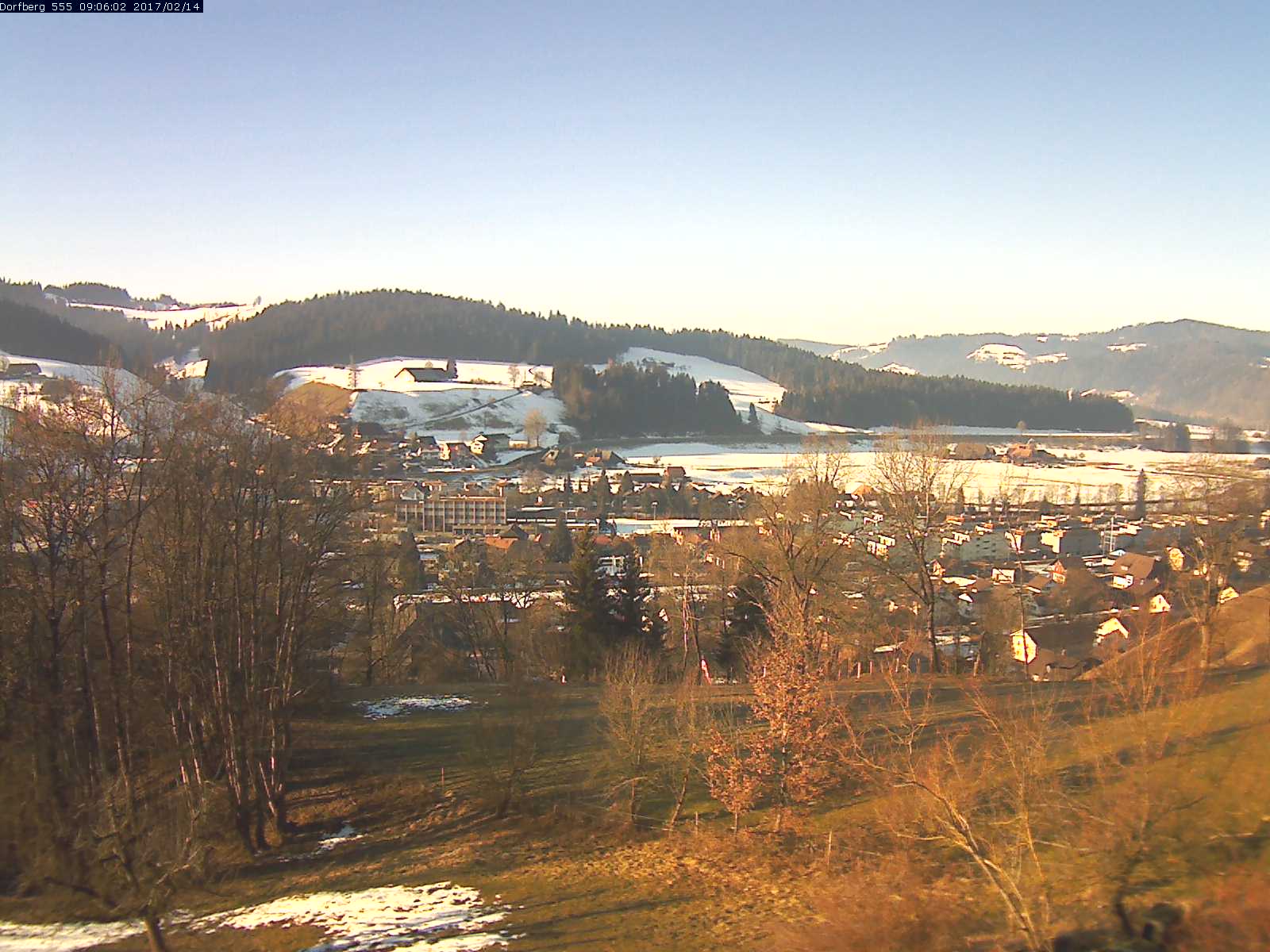 Webcam-Bild: Aussicht vom Dorfberg in Langnau 20170214-090601