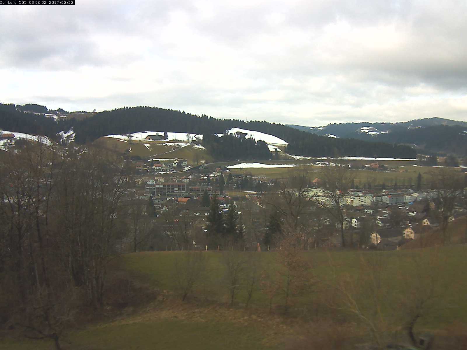 Webcam-Bild: Aussicht vom Dorfberg in Langnau 20170222-090601