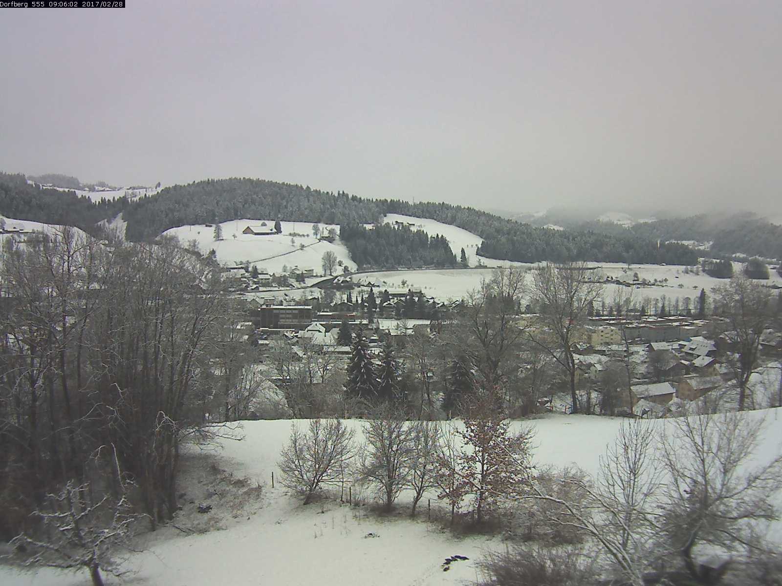 Webcam-Bild: Aussicht vom Dorfberg in Langnau 20170228-090601