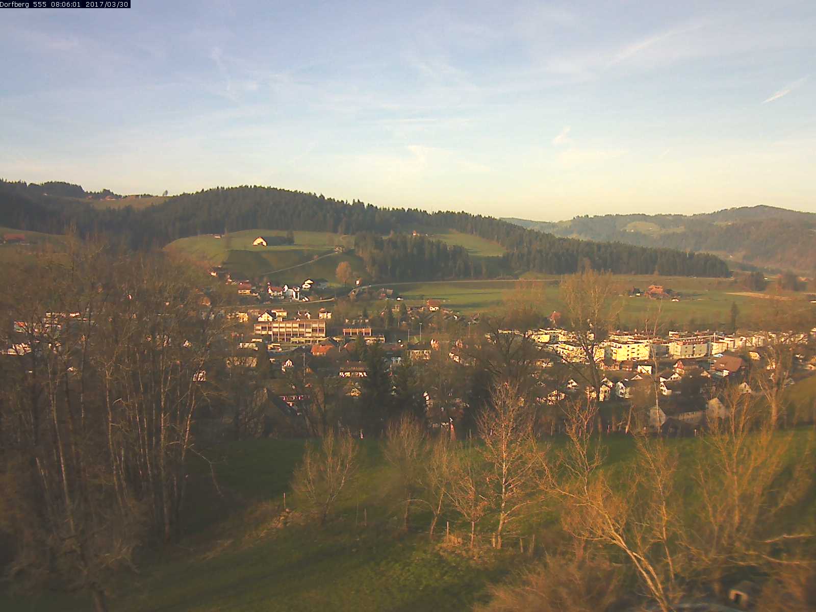 Webcam-Bild: Aussicht vom Dorfberg in Langnau 20170330-080601