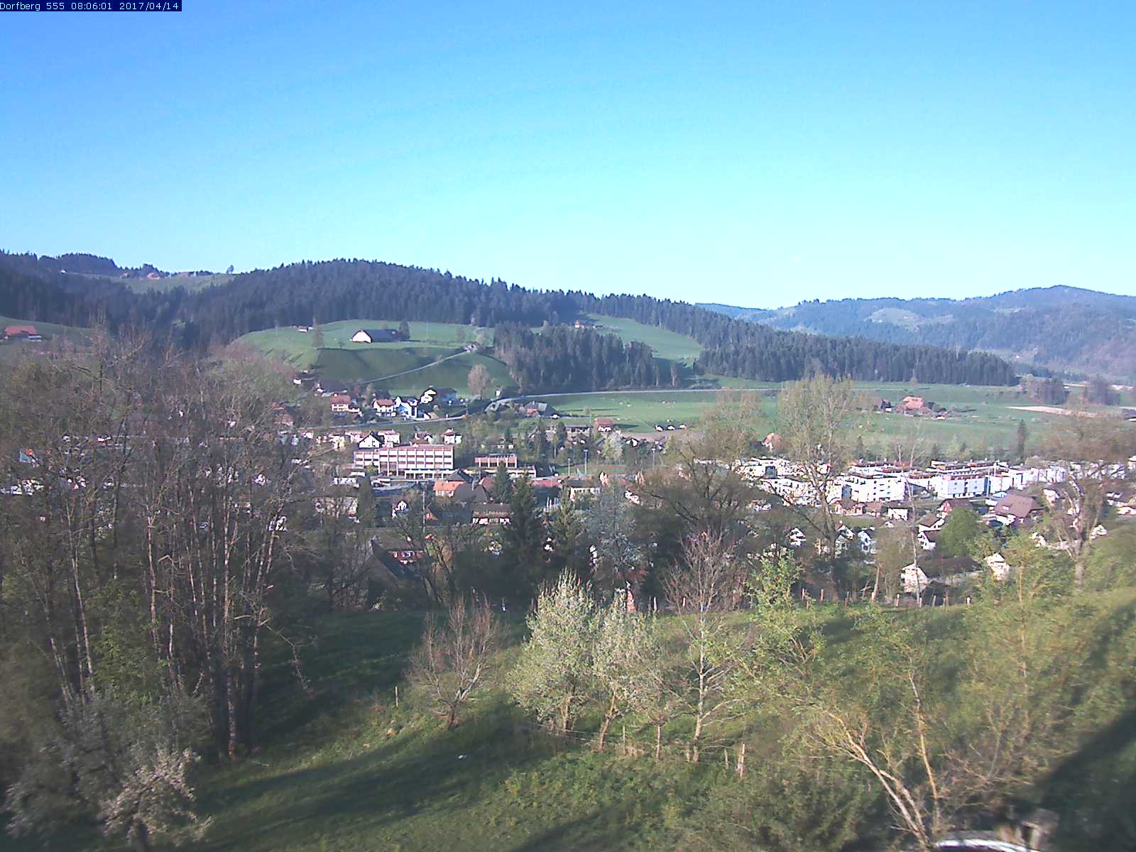Webcam-Bild: Aussicht vom Dorfberg in Langnau 20170414-080601