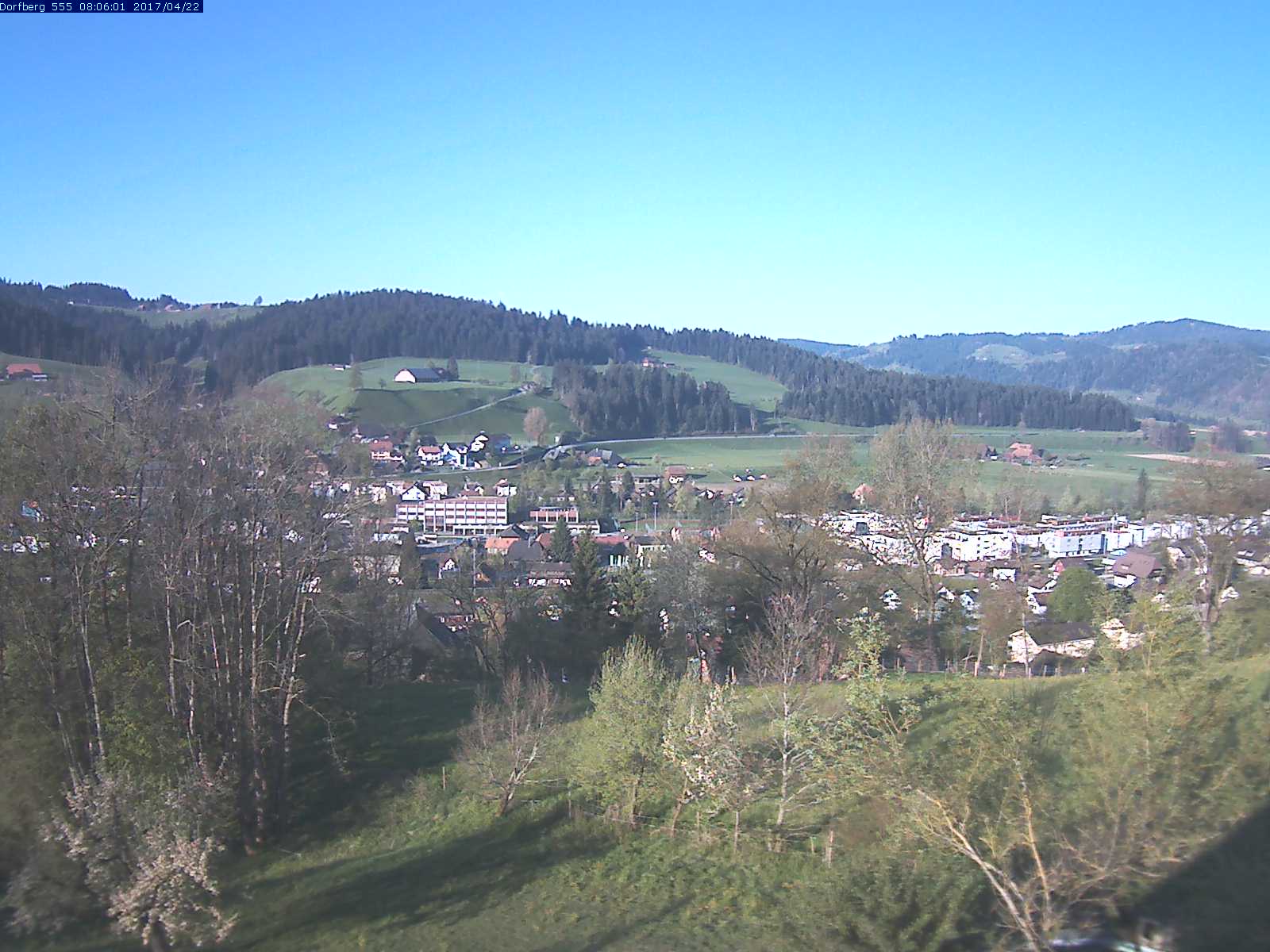 Webcam-Bild: Aussicht vom Dorfberg in Langnau 20170422-080601