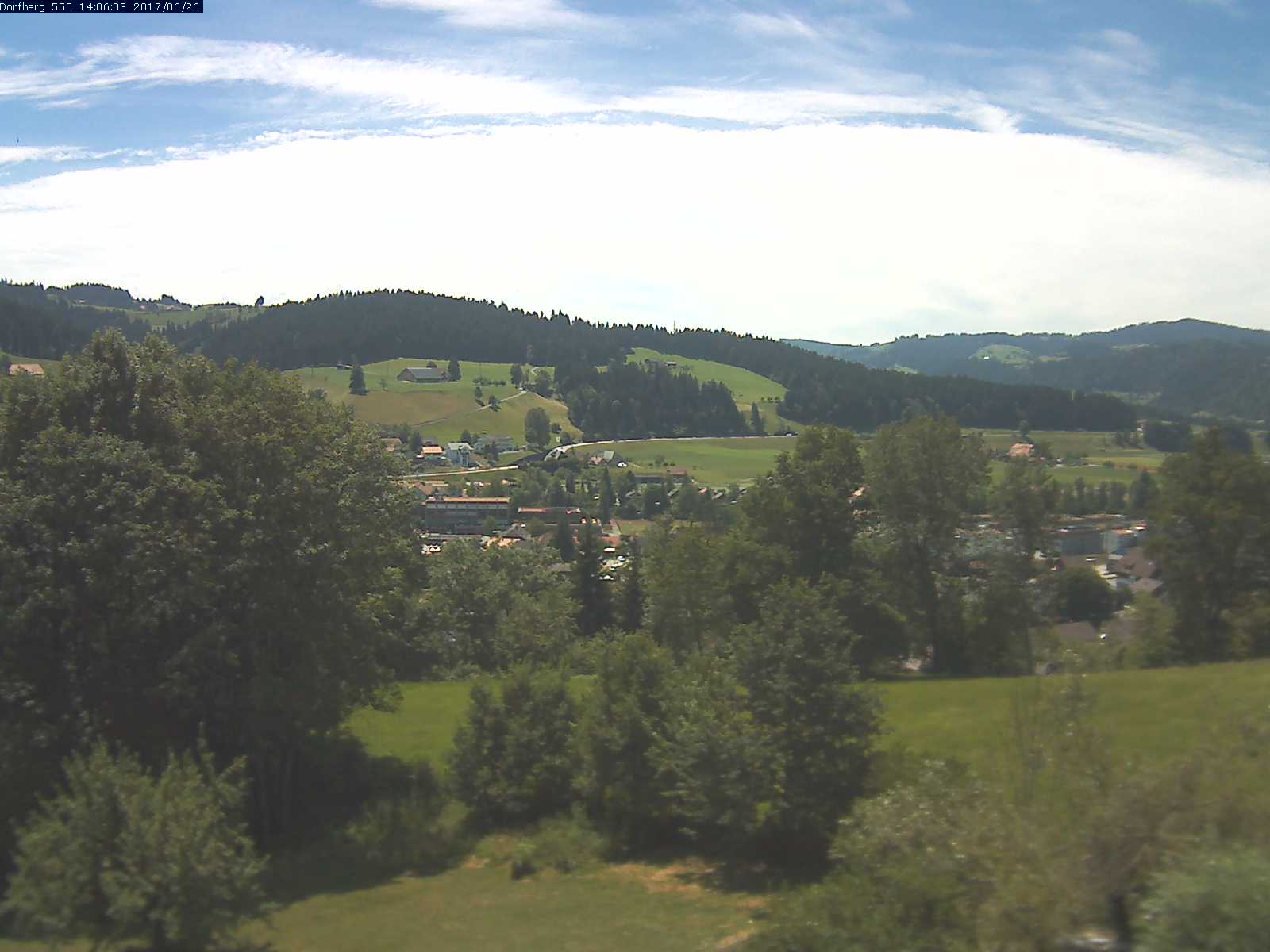 Webcam-Bild: Aussicht vom Dorfberg in Langnau 20170626-140601