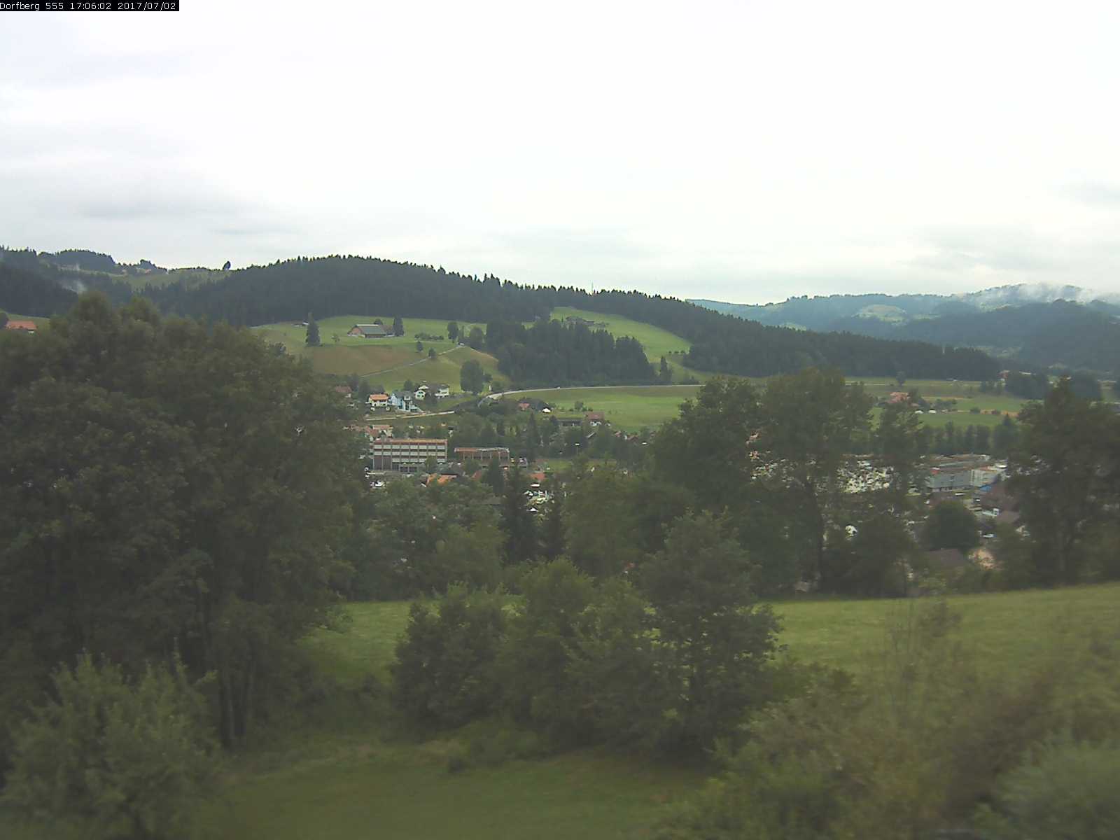 Webcam-Bild: Aussicht vom Dorfberg in Langnau 20170702-170601