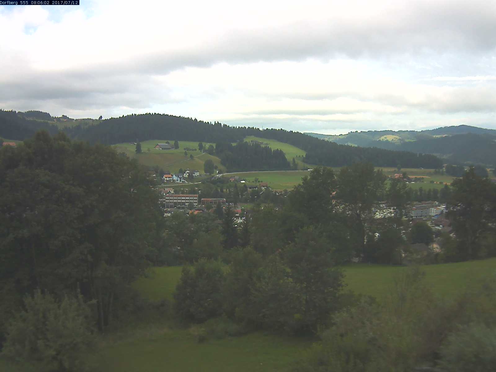 Webcam-Bild: Aussicht vom Dorfberg in Langnau 20170712-080601