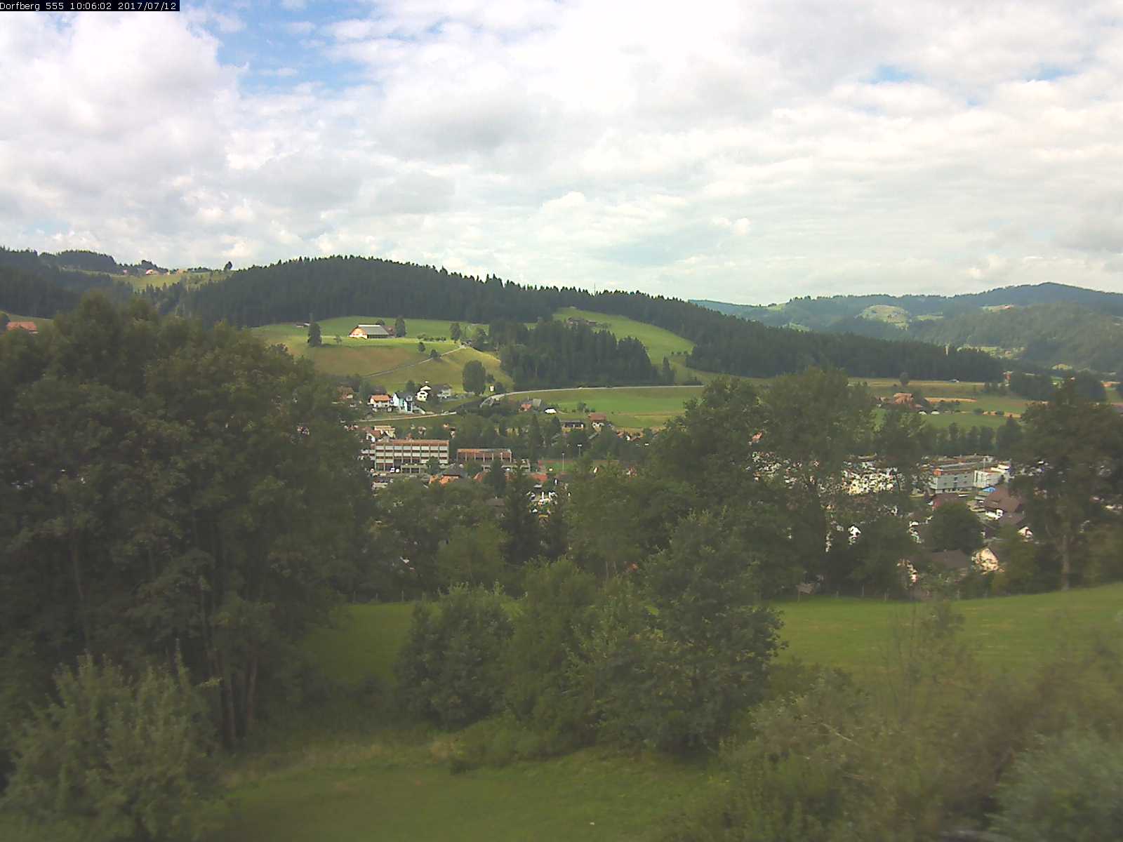 Webcam-Bild: Aussicht vom Dorfberg in Langnau 20170712-100602
