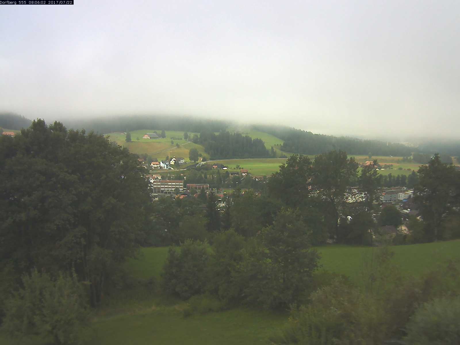 Webcam-Bild: Aussicht vom Dorfberg in Langnau 20170722-080601