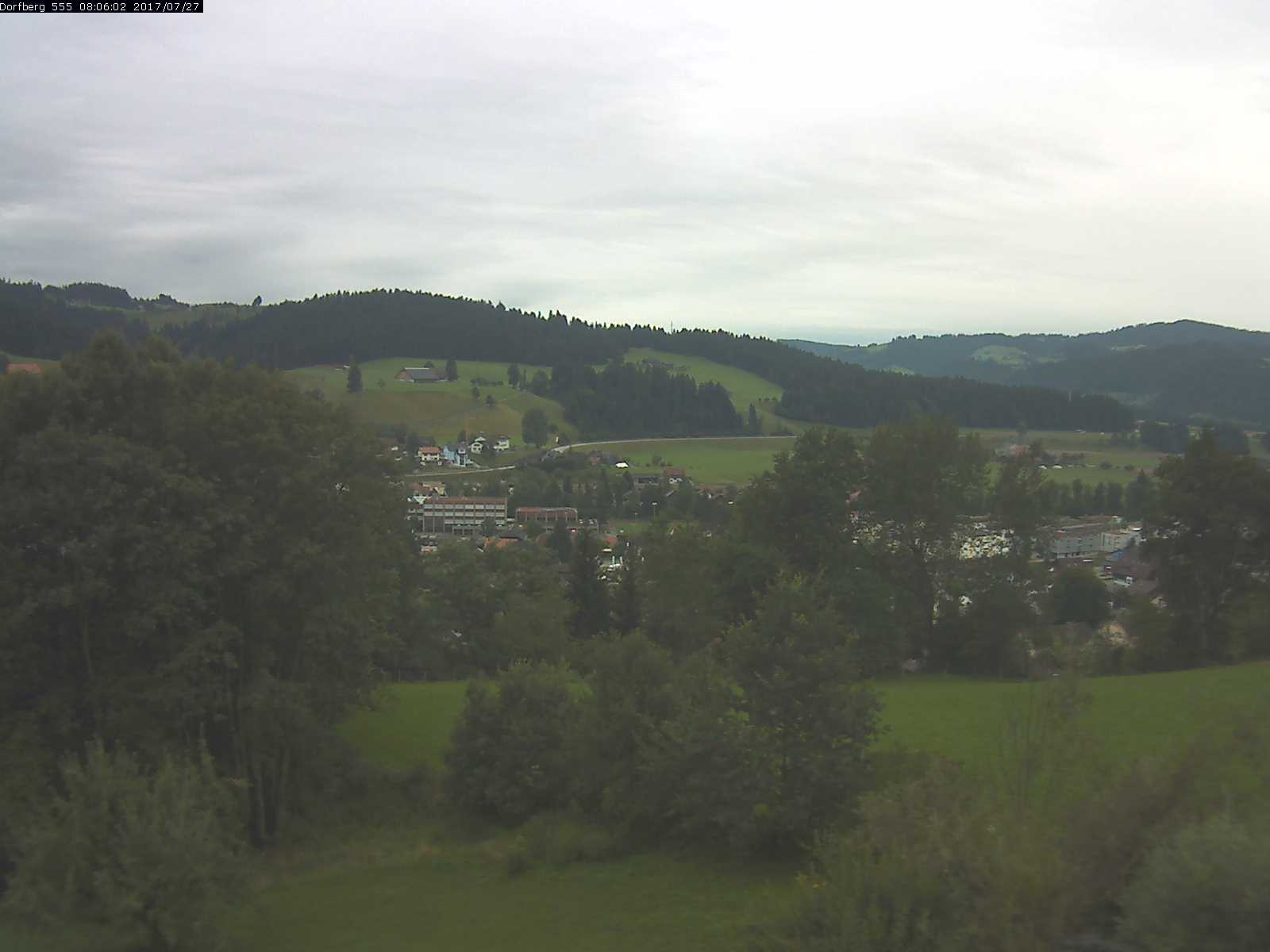Webcam-Bild: Aussicht vom Dorfberg in Langnau 20170727-080601