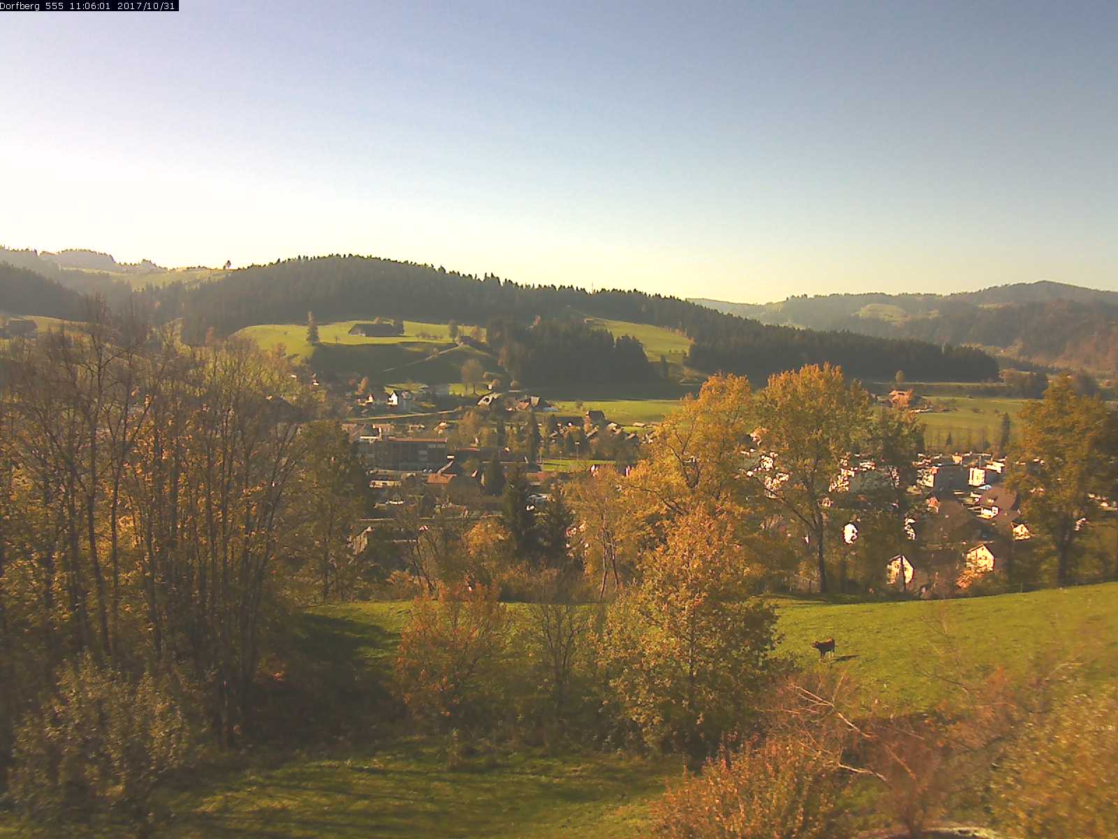 Webcam-Bild: Aussicht vom Dorfberg in Langnau 20171031-110601