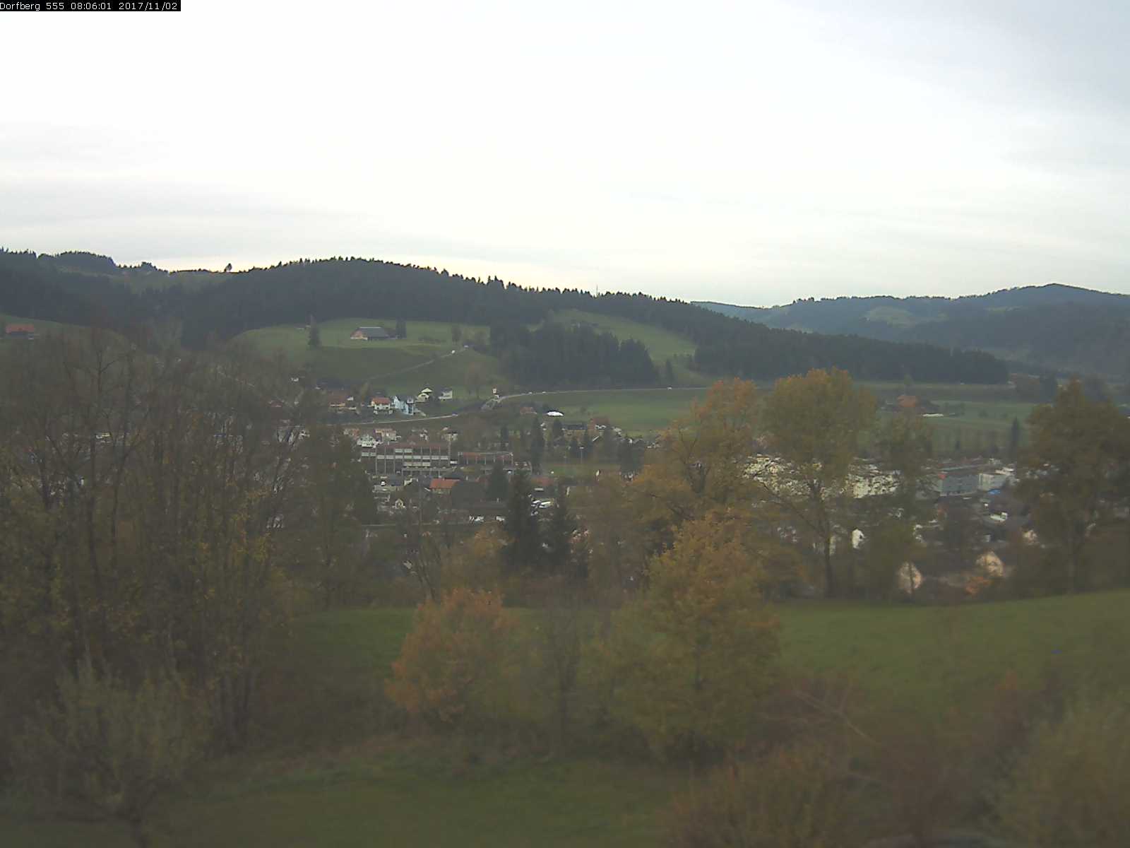 Webcam-Bild: Aussicht vom Dorfberg in Langnau 20171102-080601