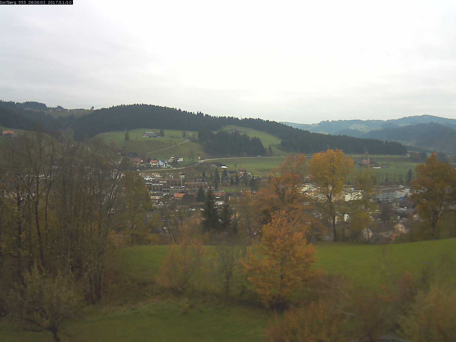 Webcam-Bild: Aussicht vom Dorfberg in Langnau 20171110-080601