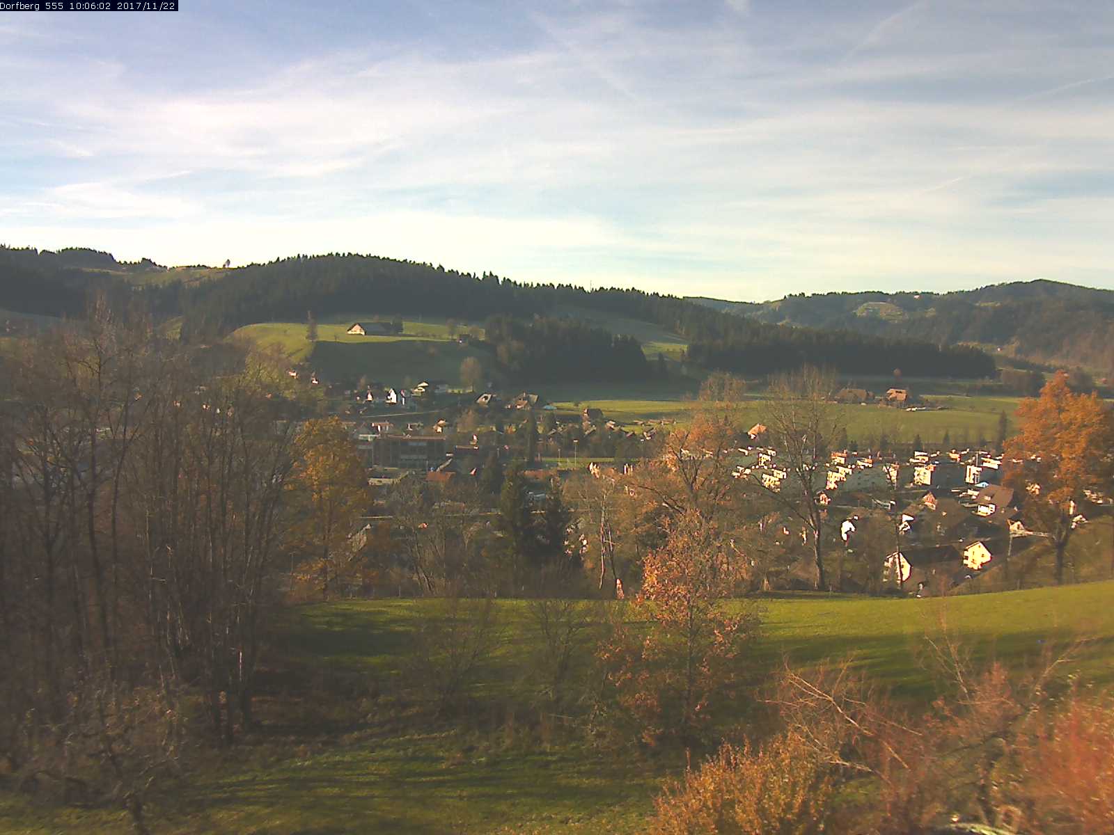 Webcam-Bild: Aussicht vom Dorfberg in Langnau 20171122-100601