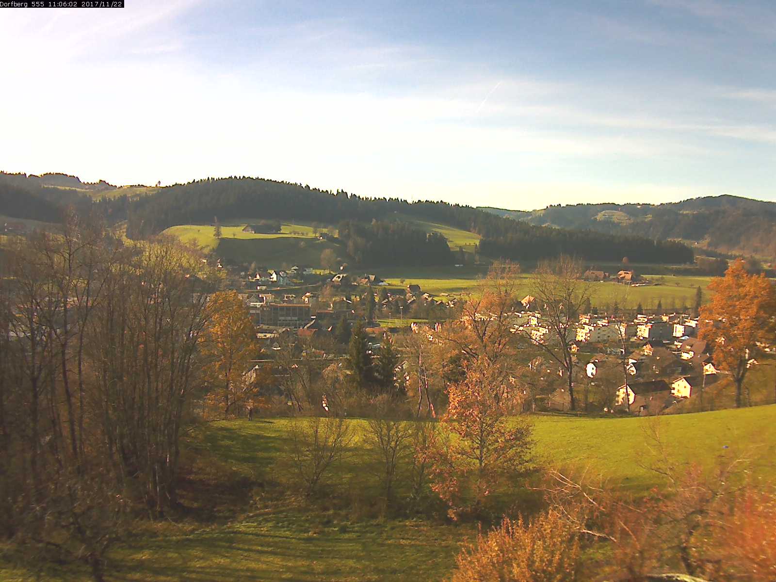 Webcam-Bild: Aussicht vom Dorfberg in Langnau 20171122-110601