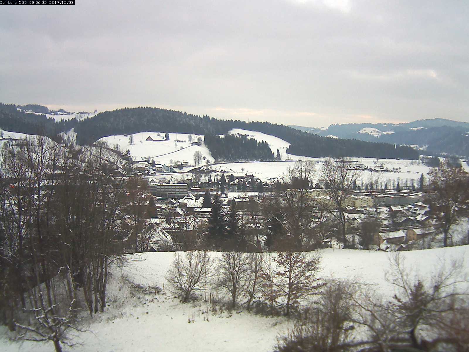 Webcam-Bild: Aussicht vom Dorfberg in Langnau 20171203-080601