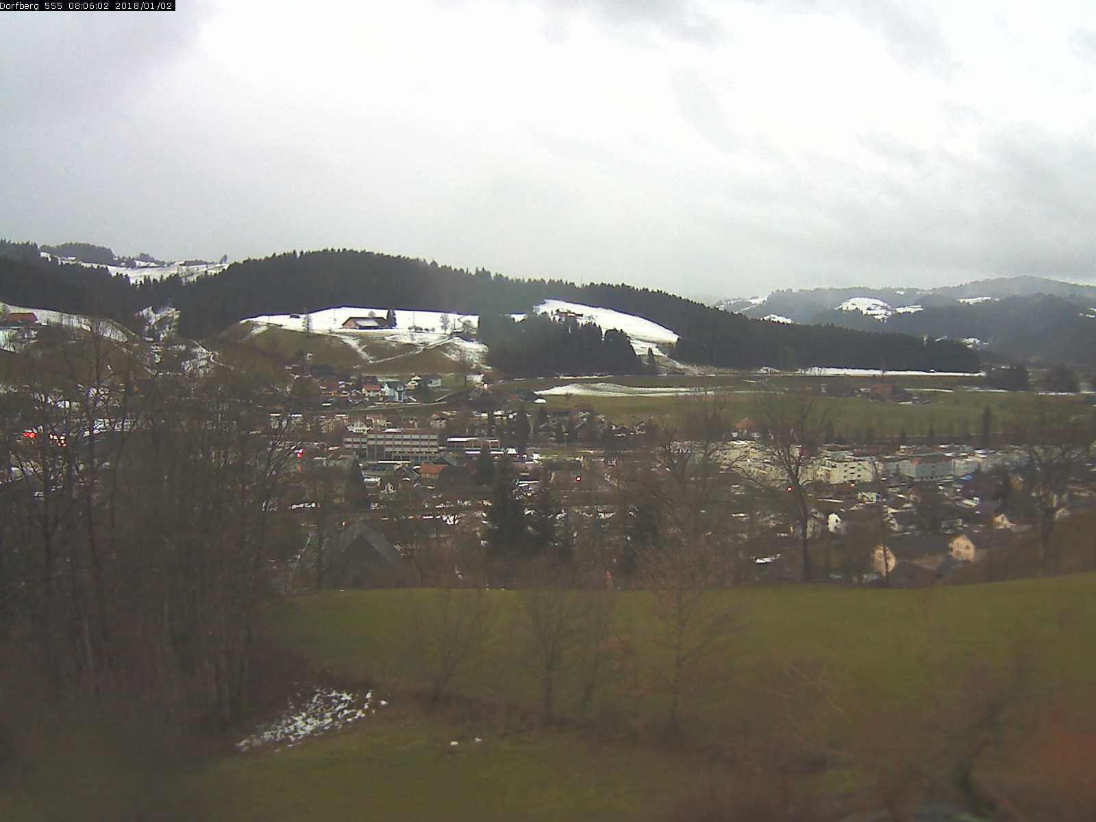 Webcam-Bild: Aussicht vom Dorfberg in Langnau 20180102-080601
