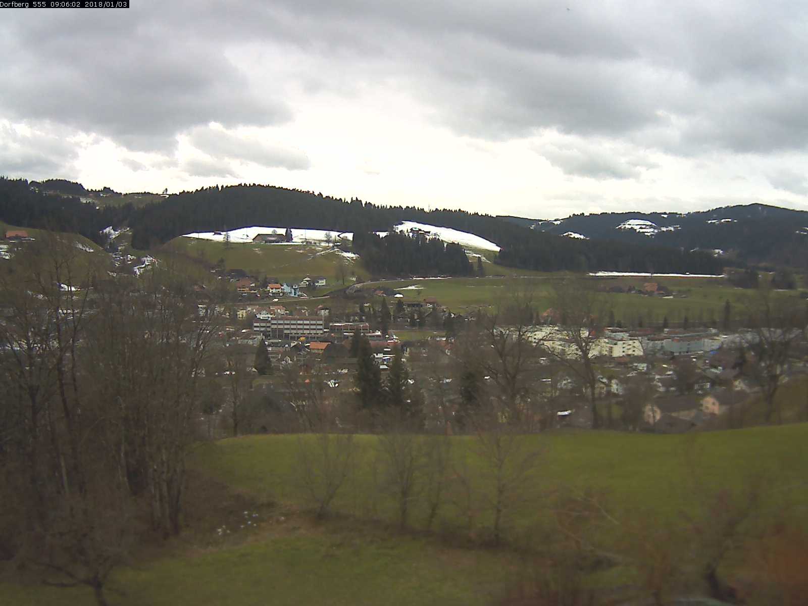 Webcam-Bild: Aussicht vom Dorfberg in Langnau 20180103-090601