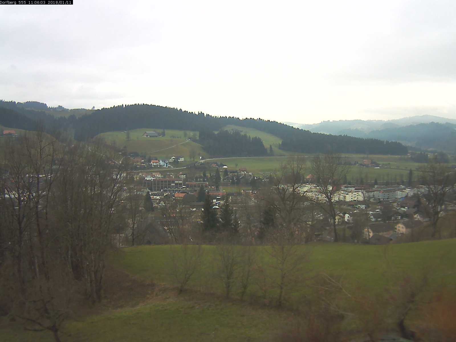 Webcam-Bild: Aussicht vom Dorfberg in Langnau 20180111-110601